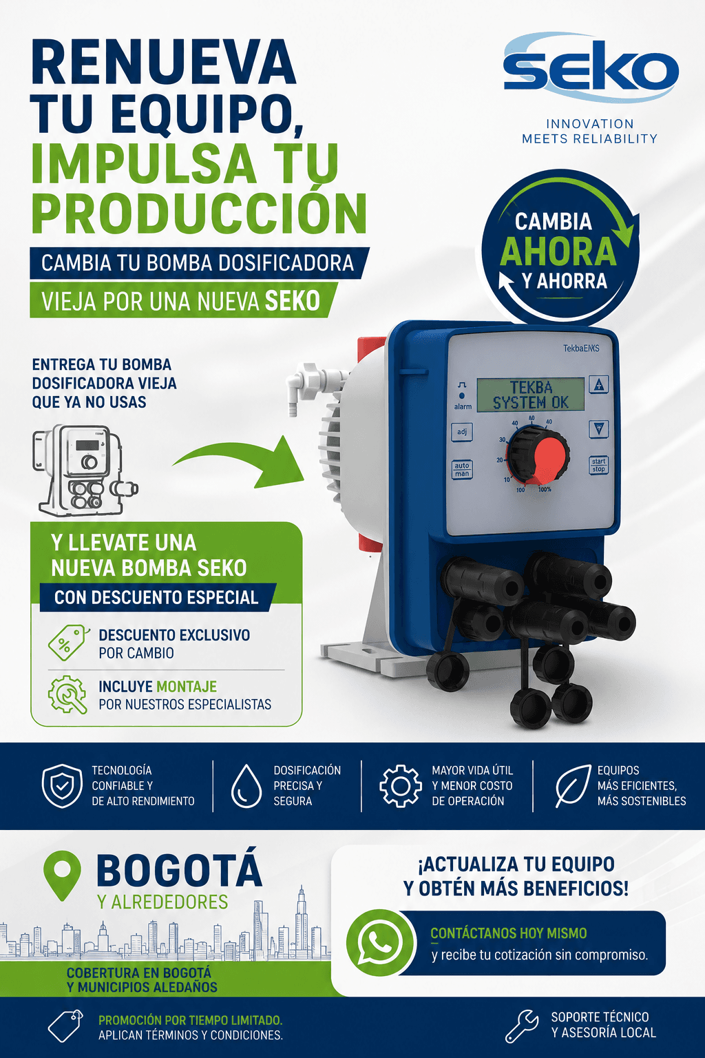 Industria sostenible y dosificación responsable